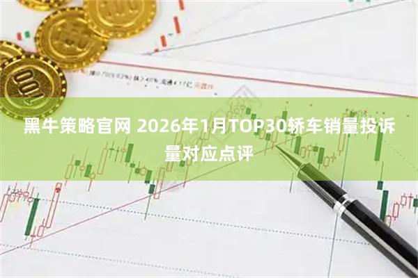 黑牛策略官网 2026年1月TOP30轿车销量投诉量对应点评